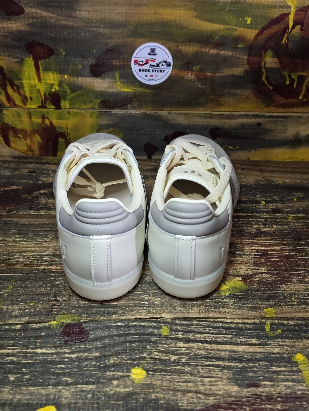 adidas x Lionel Messi Samba Messi Cream White Men Sz 6 Casual Shoes JQ0266 new - Picture 6 of 8